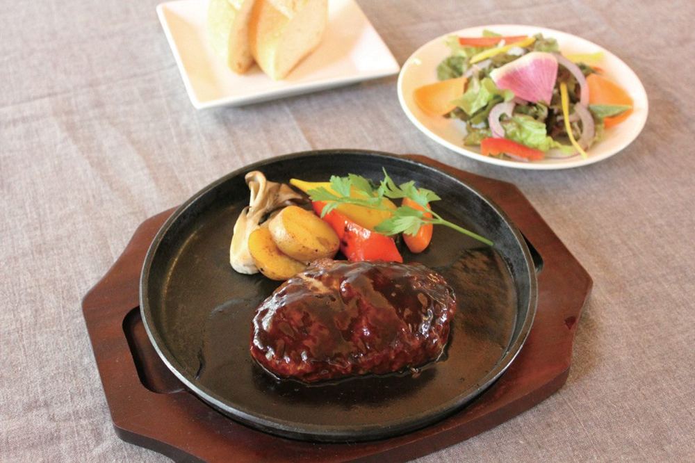 粗挽きポーク＆和牛挽肉ハンバーグ